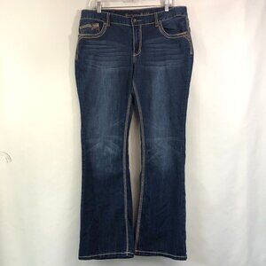 Rhythm In Blues Modern Fit Jeans Size 14 Regular